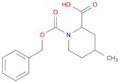 1-((Benzyloxy)carbonyl)-4-methylpiperidine-2-carboxylic acid