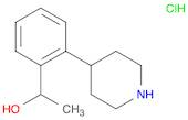 1-(2-(Piperidin-4-yl)phenyl)ethan-1-ol hydrochloride