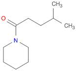 4-methyl-1-(piperidin-1-yl)pentan-1-one