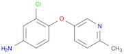 3-chloro-4-((6-methylpyridin-3-yl)oxy)aniline