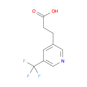 3-[5-(TRIFLUOROMETHYL)PYRIDIN-3-YL]PROPANOIC ACID