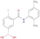 3-(2,5-Dimethylphenylcarbamoyl)-4-fluorobenzeneboronic acid