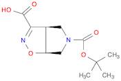 Cis-5-(Tert-Butoxycarbonyl)-4,5,6,6A-Tetrahydro-3Ah-Pyrrolo[3,4-D]Isoxazole-3-Carboxylic Acid