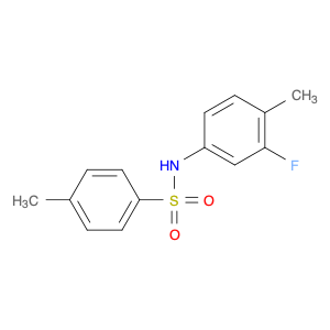 N-(3-fluoro-4-methylphenyl)-4-methyl-benzenesulfonamide