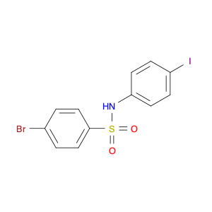 4-bromo-N-(4-iodophenyl)benzenesulfonamide