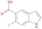 1H-INDOLE-5-CARBOXYLIC ACID,6-FLUORO