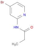 N-(4-Bromopyridin-2-yl)propionamide