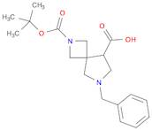 6-Benzyl-2,6-Diaza-Spiro[3.4]Octane-2,8-Dicarboxylic Acid 2-Tert-Butyl Ester