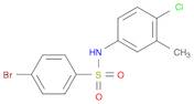 4-Bromo-N-(4-chloro-3-methylphenyl)benzenesulfonamide