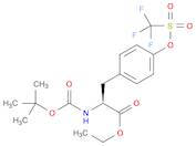 (S)-Ethyl 2-((Tert-Butoxycarbonyl)Amino)-3-(4-(((Trifluoromethyl)Sulfonyl)Oxy)Phenyl)Propanoate