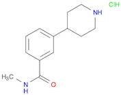 N-Methyl-3-(piperidin-4-yl)benzamide hydrochloride