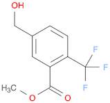 Benzoic acid, 5-(hydroxymethyl)-2-(trifluoromethyl)-, methyl ester