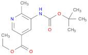 ethyl 6-methyl-5-[(2-methylpropan-2-yl)oxycarbonylamino]pyridine-3-carboxylate