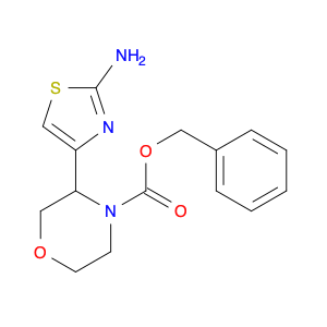 Benzyl 3-(2-Aminothiazol-4-Yl)Morpholine-4-Carboxylate