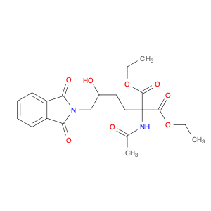 Diethyl 2-Acetamido-2-(4-(1,3-Dioxoisoindolin-2-Yl)-3-Hydroxybutyl)Malonate