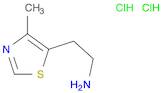 2-(4-methyl-1,3-thiazol-5-yl)ethan-1-amine dihydrochloride