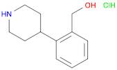 (2-Piperidin-4-yl-phenyl)-methanol hydrochloride