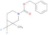 benzyl 7,7-difluoro-6-methyl-4-azabicyclo[4.1.0]heptane-4-carboxylate