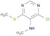 4-Chloro-N-methyl-6-(methylsulfanyl)pyrimidin-5-amine