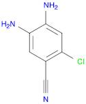 4,5-DIAMINO-2-CHLOROBENZONITRILE