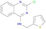 2-CHLORO-N-(THIOPHEN-2-YLMETHYL)QUINAZOLIN-4-AMINE