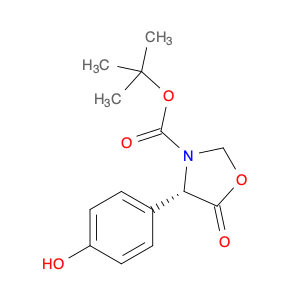 (S)-4-(4-Hydroxy-Phenyl)-5-Oxo-Oxazolidine-3-Carboxylic Acid Tert-Butyl Ester