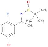 2-propanesulfinamide,N-[1-(2-fluoro-5-bromophenyl)ethylidene]-2-methyl,[S(R)]-