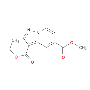 3-ethyl 5-methyl pyrazolo[1,5-a]pyridine-3,5-dicarboxylate