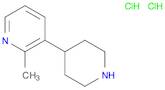 2-Methyl-3-(piperidin-4-yl)pyridine dihydrochloride