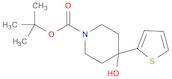 1-PIPERIDINECARBOXYLIC ACID, 4-HYDROXY-4-(2-THIENYL)-, 1,1-DIMETHYLETHYL ESTER