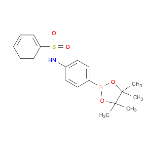 N-[4-(tetramethyl-1,3,2-dioxaborolan-2-yl)phenyl]benzenesulfonamide