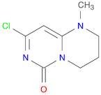 8-chloro-1-methyl-3,4-dihydro-2H-pyrimido[1,2-c]pyrimidin-6-one