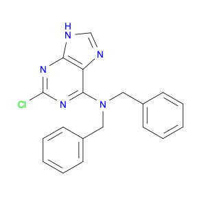 N,N-dibenzyl-2-chloro-9H-purin-6-amine