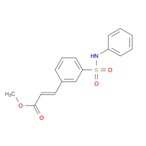 methyl (E)-3-[3-(phenylsulfamoyl)phenyl]prop-2-enoate