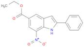 ethyl 7-nitro-2-phenyl-1H-indole-5-carboxylate