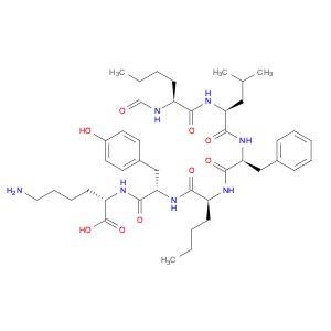 N-Formyl-L-norleucyl-L-leucyl-L-phenylalanyl-L-norleucyl-L-tyrosyl-L-lysine