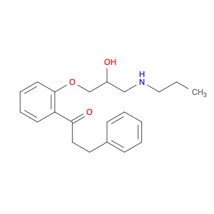 1-(2-(2-Hydroxy-3-(propylamino)propoxy)phenyl)-3-phenylpropan-1-one