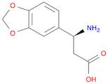 (S)-3-Amino-3-(benzo[d][1,3]dioxol-5-yl)propanoic acid