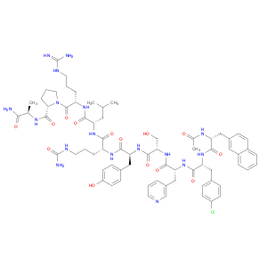 D-Alaninamide,N-acetyl-3-(2-naphthalenyl)-D-alanyl-4-chloro-D-phenylalanyl-3-(3-pyridinyl)-D-ala...