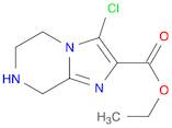 Ethyl 3-chloro-5,6,7,8-tetrahydroimidazo[1,2-a]pyrazine-2-carboxylate