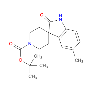 tert-Butyl 5-methyl-2-oxospiro[indoline-3,4'-piperidine]-1'-carboxylate