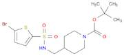 tert-Butyl 4-((5-bromothiophene-2-sulfonamido)methyl)piperidine-1-carboxylate