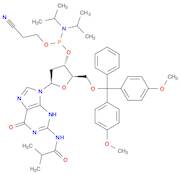 5'-O-(4,4'-Dimethoxytrityl)-N-isobutyryl-2'-deoxyguanosine-3'-(2-cyanoethyl-N,N-diisopropyl)phos...