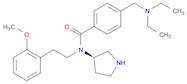 (R)-4-((Diethylamino)methyl)-N-(2-methoxyphenethyl)-N-(pyrrolidin-3-yl)benzamide