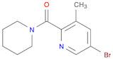 (5-Bromo-3-methylpyridin-2-yl)(piperidin-1-yl)methanone