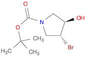 (3R,4R)-tert-Butyl 3-bromo-4-hydroxypyrrolidine-1-carboxylate