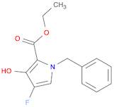 Ethyl 1-benzyl-4-fluoro-3-hydroxy-1H-pyrrole-2-carboxylate