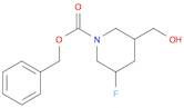 Benzyl 3-fluoro-5-(hydroxymethyl)piperidine-1-carboxylate