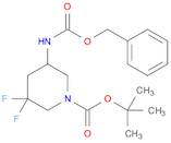 tert-butyl5-(benzyloxycarbonylamino)-3,3-difluoropiperidine-1-carboxylate-B28098