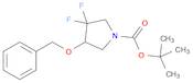 tert-Butyl 4-(benzyloxy)-3,3-difluoropyrrolidine-1-carboxylate